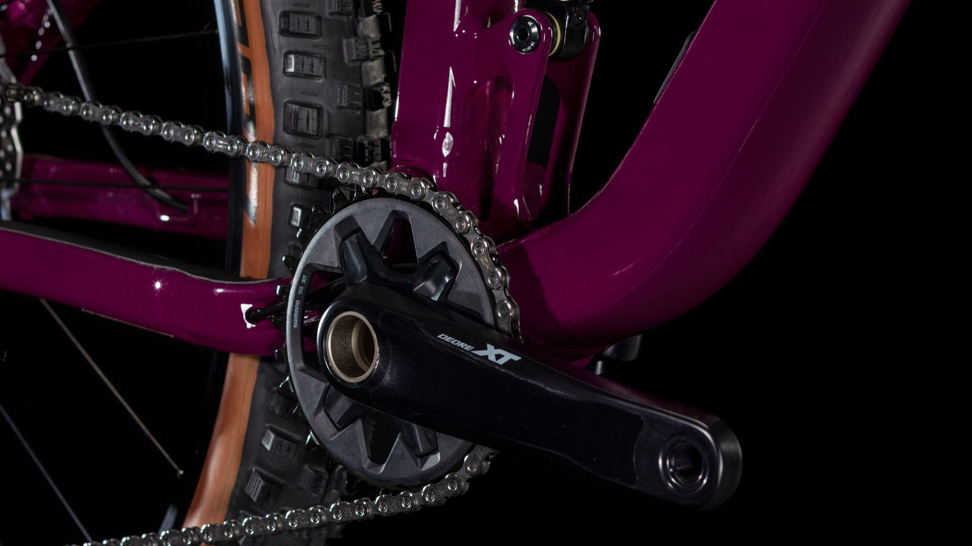 BICIKL CUBE STEREO ONE22 RACE WINE´N´GREY 2026 - Image 3